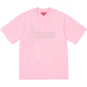 Supreme Rhinestone S/S Top Pink