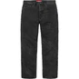 Supreme S Logo Loose Fit Jean Washed Black