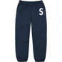 Supreme S Logo Sweatpant Navy
