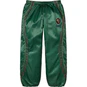 Supreme Satin Track Pant Green