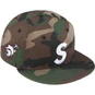Supreme Screw Ball S Logo New Era® Woodland Camo