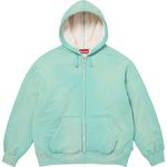 Supreme restock - Shearling Lined Zip Up Hooded Sweatshirt