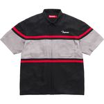 Silk Zip Up S/S Shirt