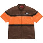 Silk Zip Up S/S Shirt