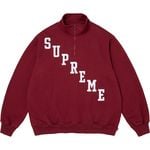 Slant Appliqué Half Zip Pullover