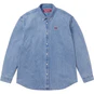 Supreme Small Box Denim Shirt Washed Indigo