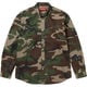 Supreme Small Box Denim Shirt Woodland Camo