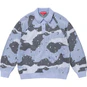 Supreme Small Box Polo Sweater Blue Camo