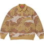 Supreme Small Box Polo Sweater Desert Camo