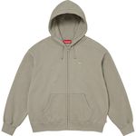 Small Box Zip Up Hooded Sweatshirt