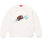 Supreme Snowmobile Sweater White