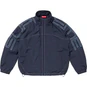 Supreme Spellout Embroidered Track Jacket Navy