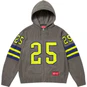 Supreme Sport Zip Up Hooded Sweater Grey