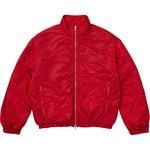 Stand Collar Lined Nylon Jacket