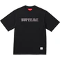 Supreme Stencil Embroidered S/S Top Black