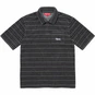 Supreme Stripe Terry S/S Polo Black