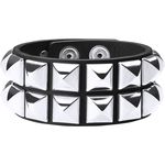 Studded Leather Bracelet