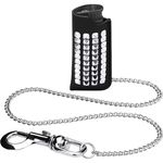 Studded Leather Lighter Holder