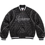 Supreme restock - Supreme®/Champion® Quilted Satin Varsity Jacket