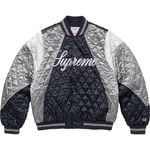 Supreme®/Champion® Quilted Satin Varsity Jacket