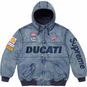 Supreme Supreme®/Ducati® Hooded Racing Jacket Denim