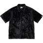 Supreme Supreme®/GOODENOUGH Crushed Rayon Pile S/S Shirt Black