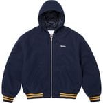 Supreme/Larry Clark Hooded Varsity Jacket