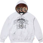 Supreme Supreme®/MM6 Maison Margiela Zip Up Hooded Sweatshirt Ash Grey