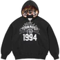 Supreme Supreme®/MM6 Maison Margiela Zip Up Hooded Sweatshirt Black