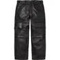 Supreme Supreme®/Marithé + François Girbaud Shuttle Tape Leather Cargo Pant Black