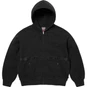 Supreme Supreme®/Marithé + François Girbaud Zip Up Hooded Sweatshirt Black