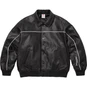 Supreme Supreme®/Nike® Leather Varsity Jacket Black