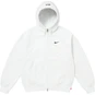 Supreme Supreme®/Nike® Zip Up Hooded Sweatshirt White