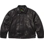 Supreme Supreme®/Schott® Leather Clip Jacket Black