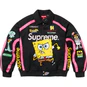 Supreme Supreme®/SpongeBob SquarePants Jeff Hamilton Racing Jacket Black