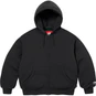Supreme Supreme®/The North Face® Down Zip Up Hooded Sweatshirt Black