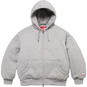 Supreme Supreme®/The North Face® Down Zip Up Hooded Sweatshirt Heather Grey