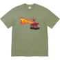 Supreme Supreme®/Thrasher® Back Tail Tee Light Olive