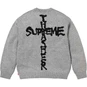 Supreme Supreme®/Thrasher® Sweater Heather Grey