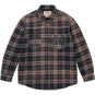 Supreme Supreme®/True Religion® Quilted Lined Plaid Flannel Shirt Black
