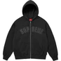 Supreme Supreme®/b.b. Simon® Zip Up Hooded Sweatshirt Black