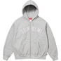 Supreme Supreme®/b.b. Simon® Zip Up Hooded Sweatshirt Heather Grey