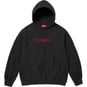Supreme Swarovski® Motion Logo Hooded Sweatshirt Black