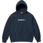 Supreme Swarovski® Motion Logo Hooded Sweatshirt Navy