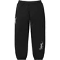Supreme Tag Sweatpant Black