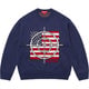 Supreme Target Sweater Navy