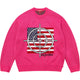 Supreme Target Sweater Pink