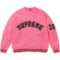 Supreme Textured Arc Sweater Pink