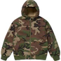 Supreme WINDSTOPPER® Zip Up Hooded Sweatshirt Woodland Camo