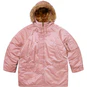 Supreme Washed Flight Satin N-3B Parka Dusty Pink